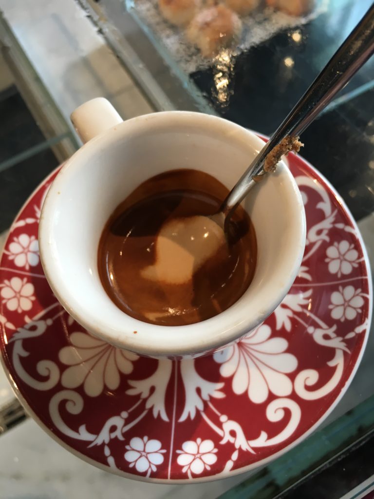 caffè napoletano con cremina